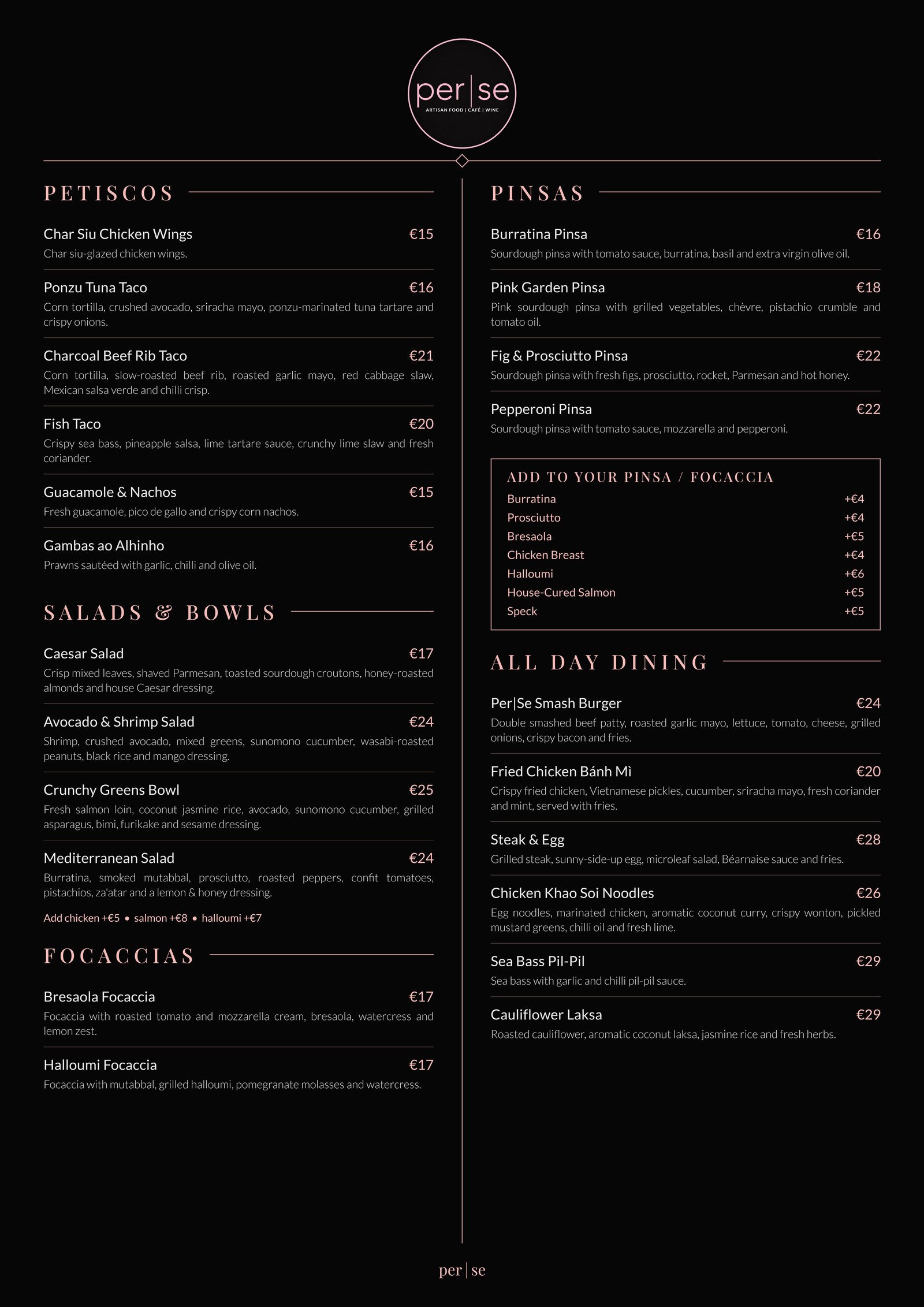 Brunch Menu EN — back